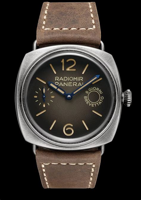 panerai see through back|panerai radium based paint.